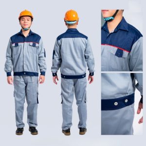 Bộ đồ bảo hộ lao động 09 mang đến diện mạo lịch sự và ấn tượng